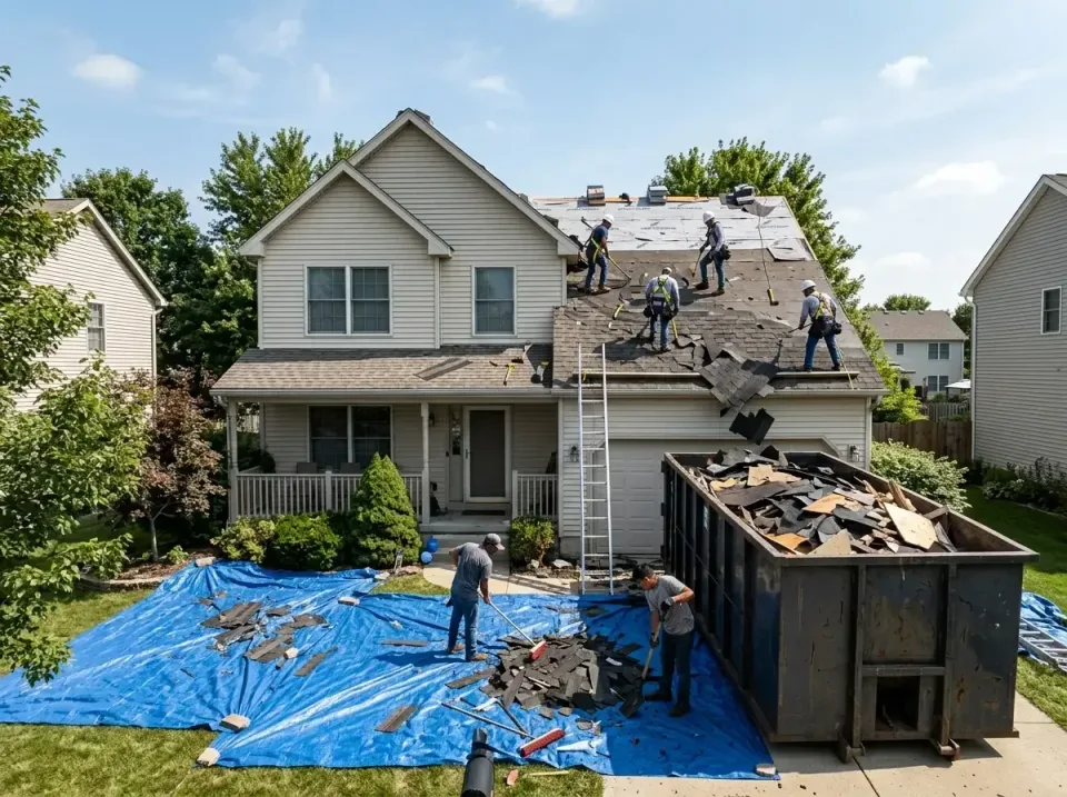 roof-replacement-debris-remova-004 — frequently asked questions, Cheapest Dumpster Rentals in Pismo Beach, CA